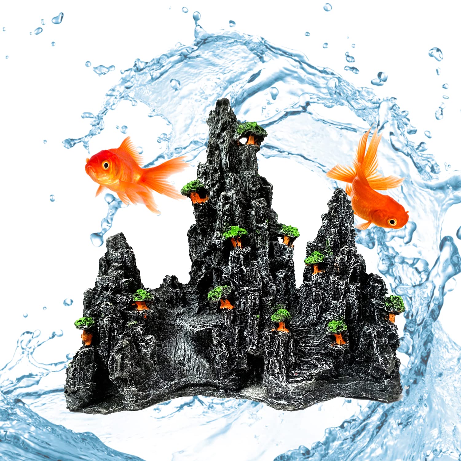 JAINSONS PET PRODUCTS Aquarium Landscape Mountain, Artificial Aquatic Rock Stone for Fish Tank Terrarium Decoration, MANALI-Hill (Height: 8.5 inch) (B0C2Q89FJ2) Amazon Price History, Amazon Price Tracker