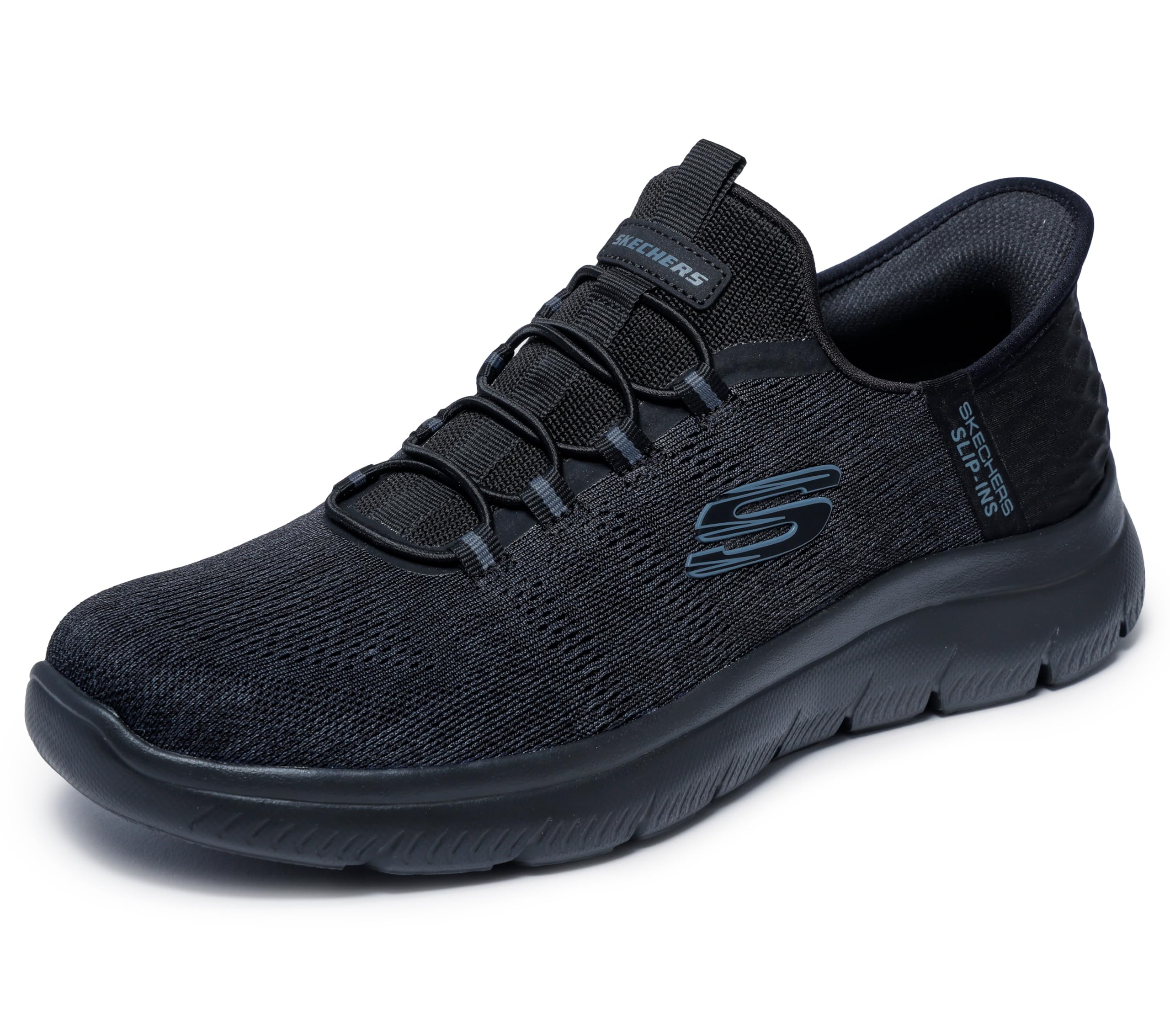 SKECHERS(スケッチャーズ) メンズ ハンズフリー スリップインズ：サミッツ - キー ペース_232469W 洗濯機洗い可能 幅広メンズ スニーカー