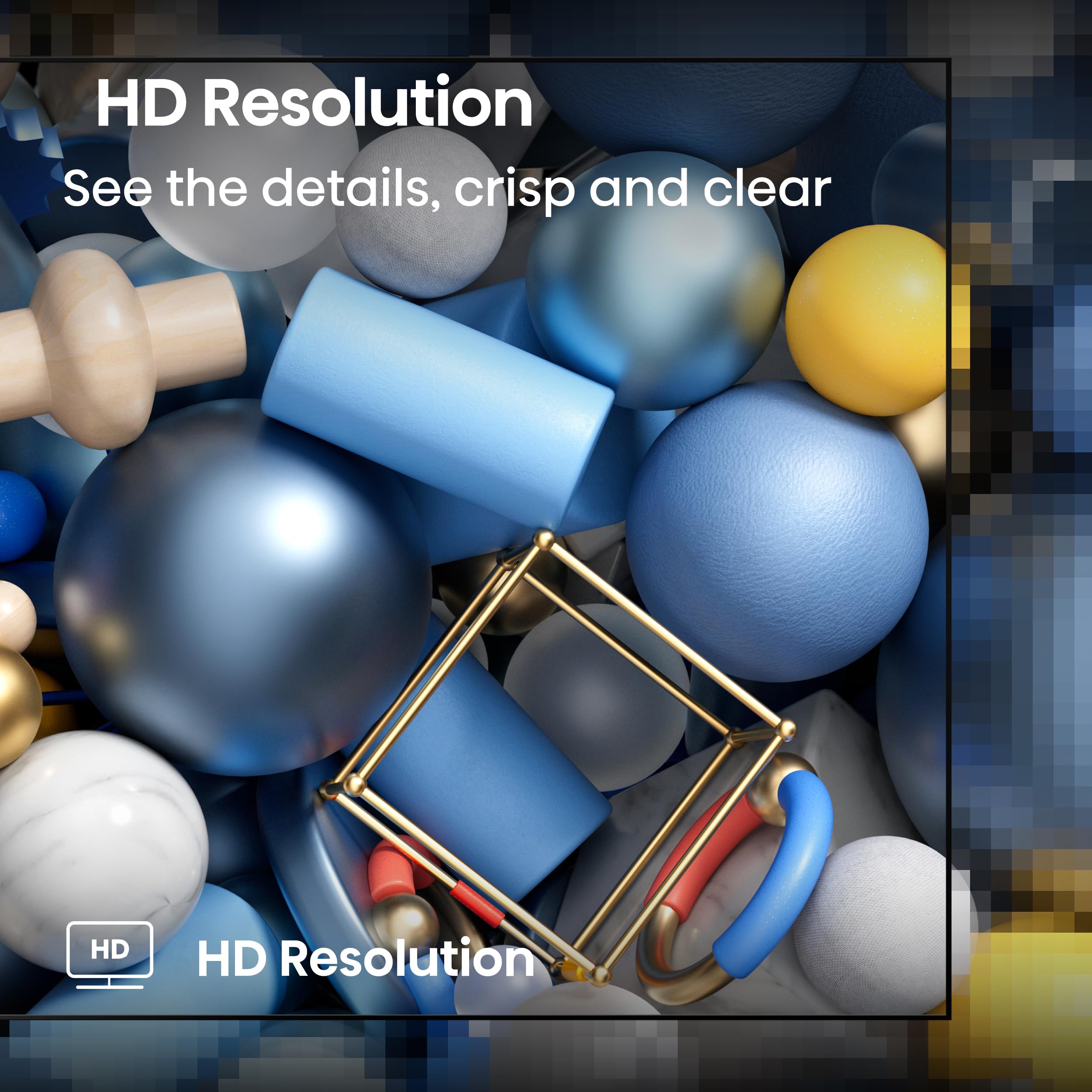 Hisense 32-Inch Class A4 Series HD Smart Fire TV (32A4HNF) - Full Array LED, HDR10, DTS Virtual: X, Slim Bezel Design, Alexa Built-in