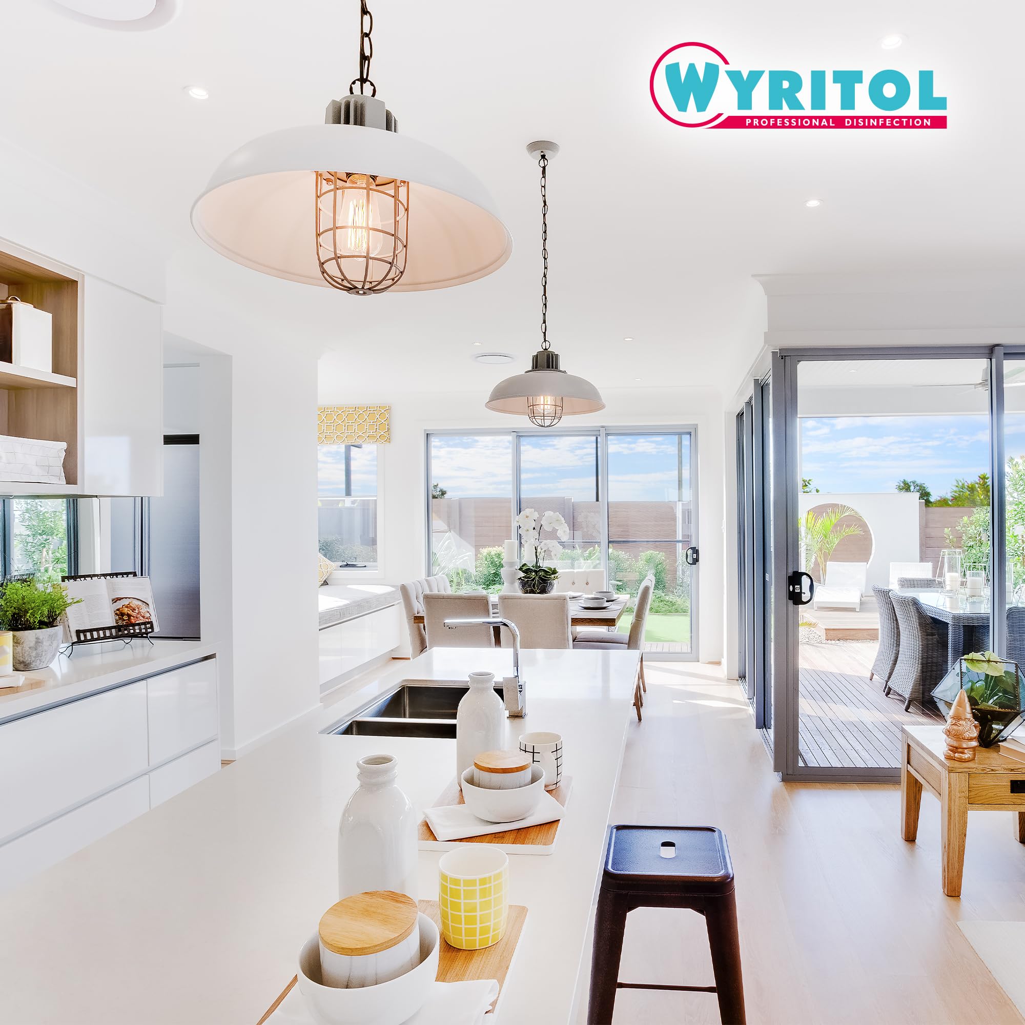 WYRITOL - Lingette désinfectante surfaces - nettoie et désinfecte - Sans rinçage - Usage unique - Multi usages - 120 pièces- Fabrication Française