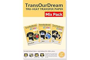 GL-20 Mixed Pack Glitter Heat Transfer Paper by TransOurDream
