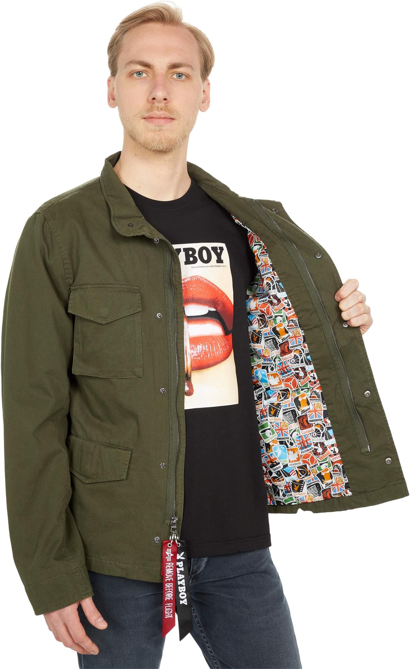 alpha m bomber jacket