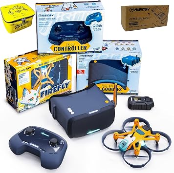 Firefly FPV Done Kit,FPV Drone for Kids and Beginners,2 Batteries, 1 Storage Bag, Micro Drone with Camera, Kids Toys for Boys and Girls, Gift Toys for Birthdays
