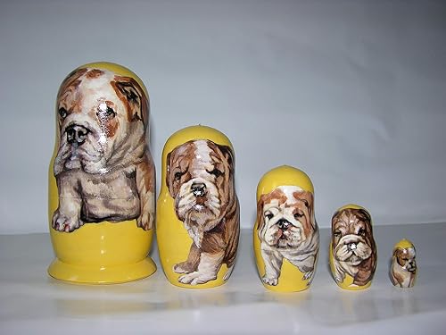 Miniatura 2 de Muñeca anidadora Bulldogs