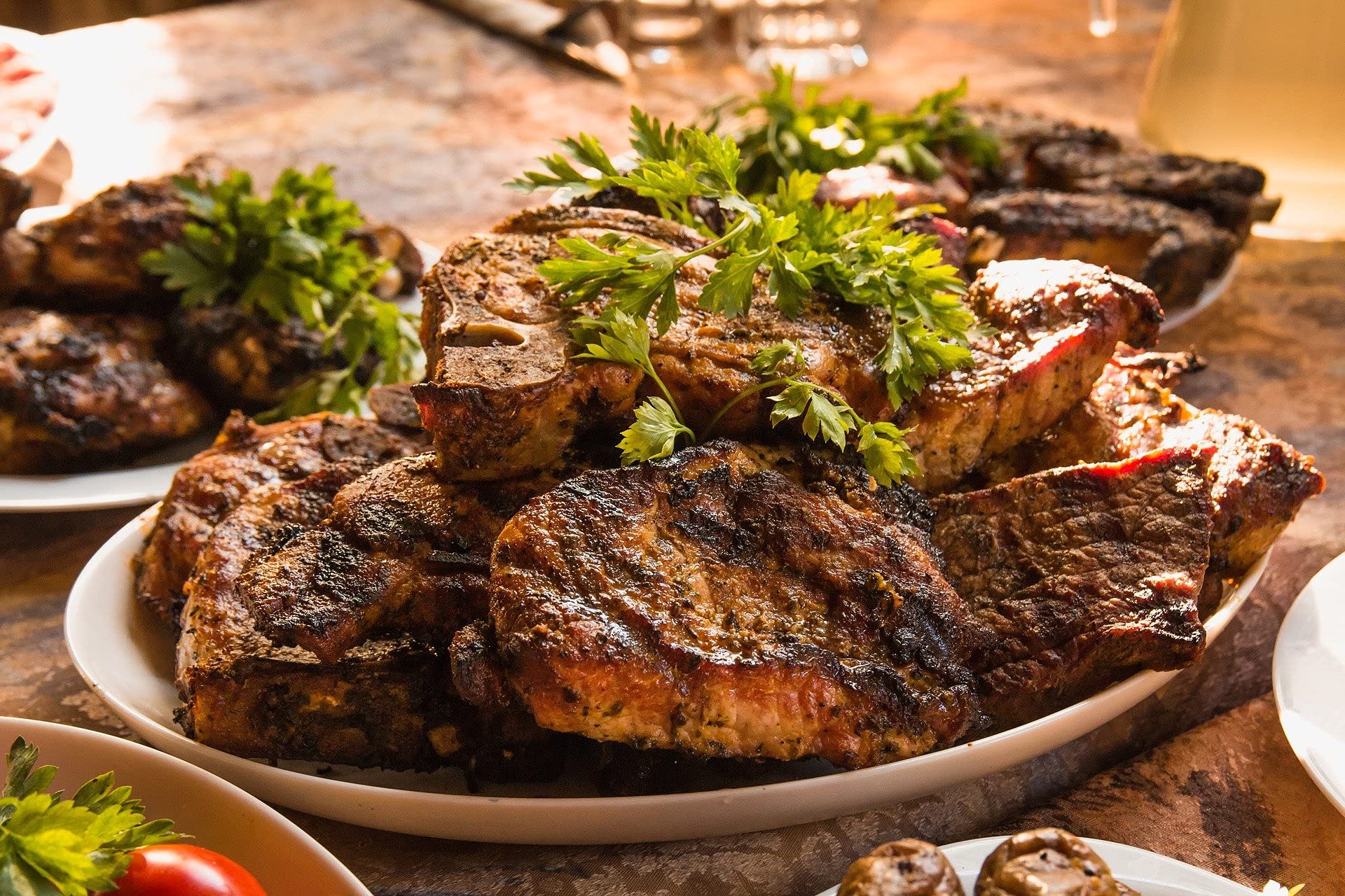 Bresc Chimichurri Herb Mix - 10x 450g - traditionelle vegane argentinische Gewürzmischung, Kräutermischung, ideal zu Rindfleisch als Marinade oder Topping für Grill-Gemüse-Gerichte
