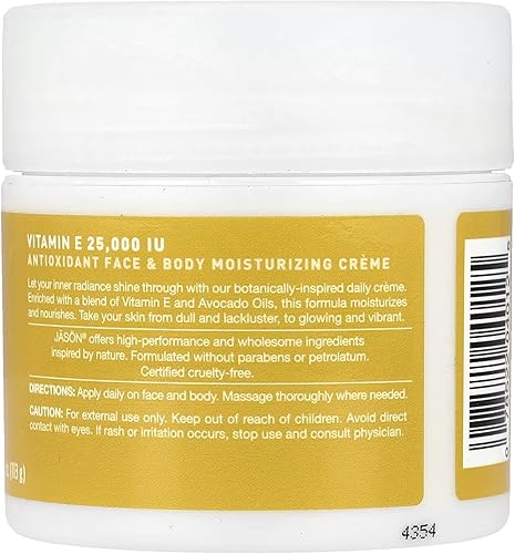 Miniatura 7 de Jason Natural Products Super E Creme 25000 Iu 4 Oz