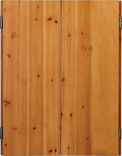 Vista 18 de Viper metropolitan conjunto de tablero de sisal/cerda para dardos de punta de acero y gabinete. Espresso Finish