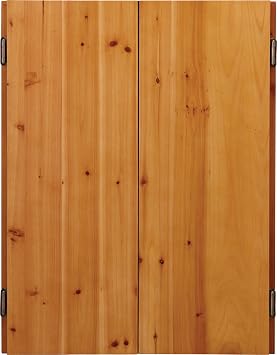 Viper Metropolitan Solid Wood Cabinet & Sisal/Bristle Dartboard Play-Ready Bundle