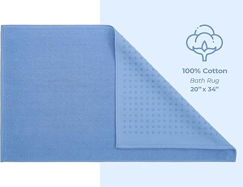 Miniatura 490 de American Soft Linen - Juego de 4 toallas de baño, 100% de algodón turco de 27 x 54 pulgadas, toallas de baño extragrandes, toallas para ducha