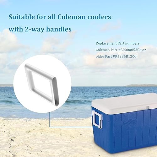 Miniatura 3 de LBB-Parts Mango enfriador para enfriador Coleman Extreme, pieza de repuesto de mango Coleman (2)