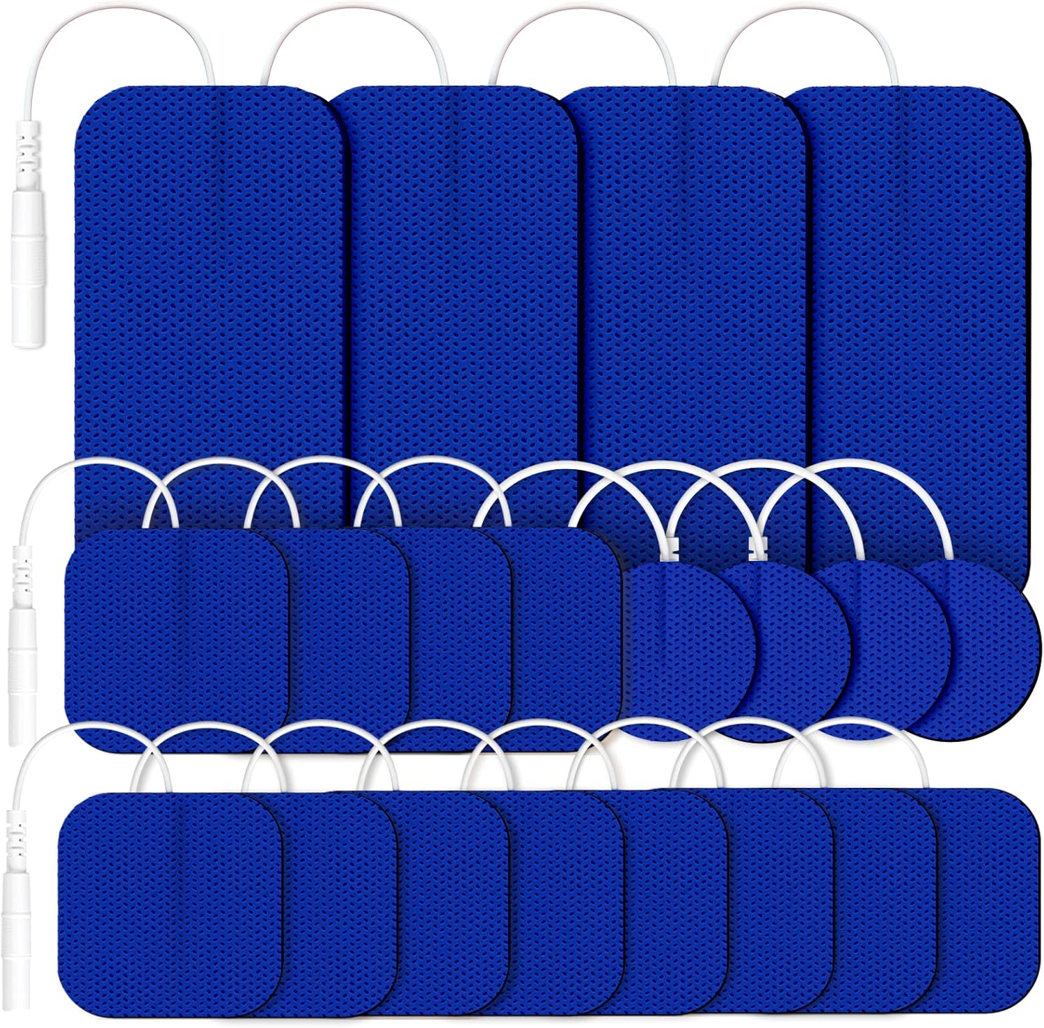 AUVON TENS Unit Replacement Pads Combination Set, 20 Packs