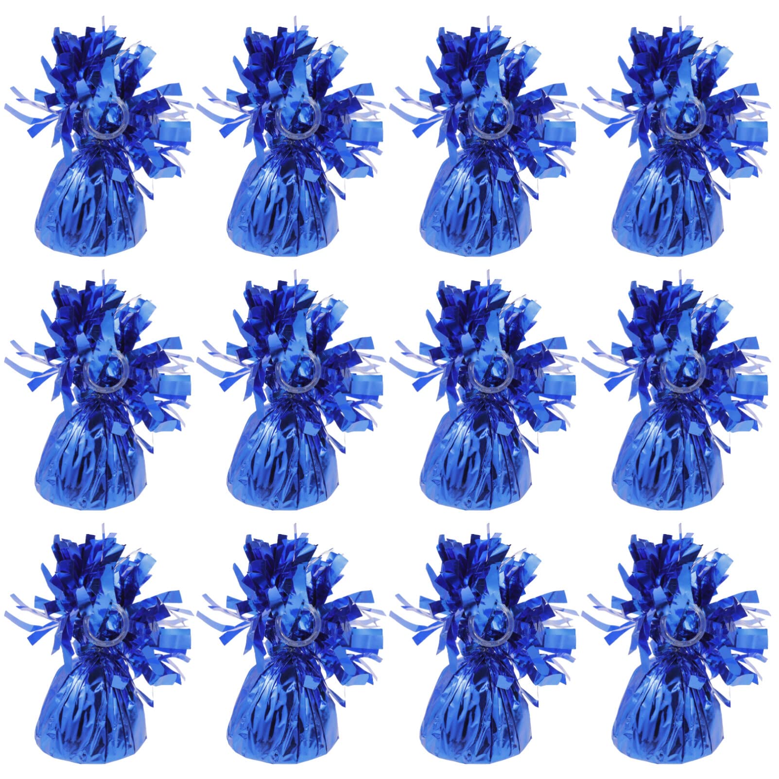 Pesas de Globos 12 Piezas de Hormigón Azul, Bloques de Gravedad