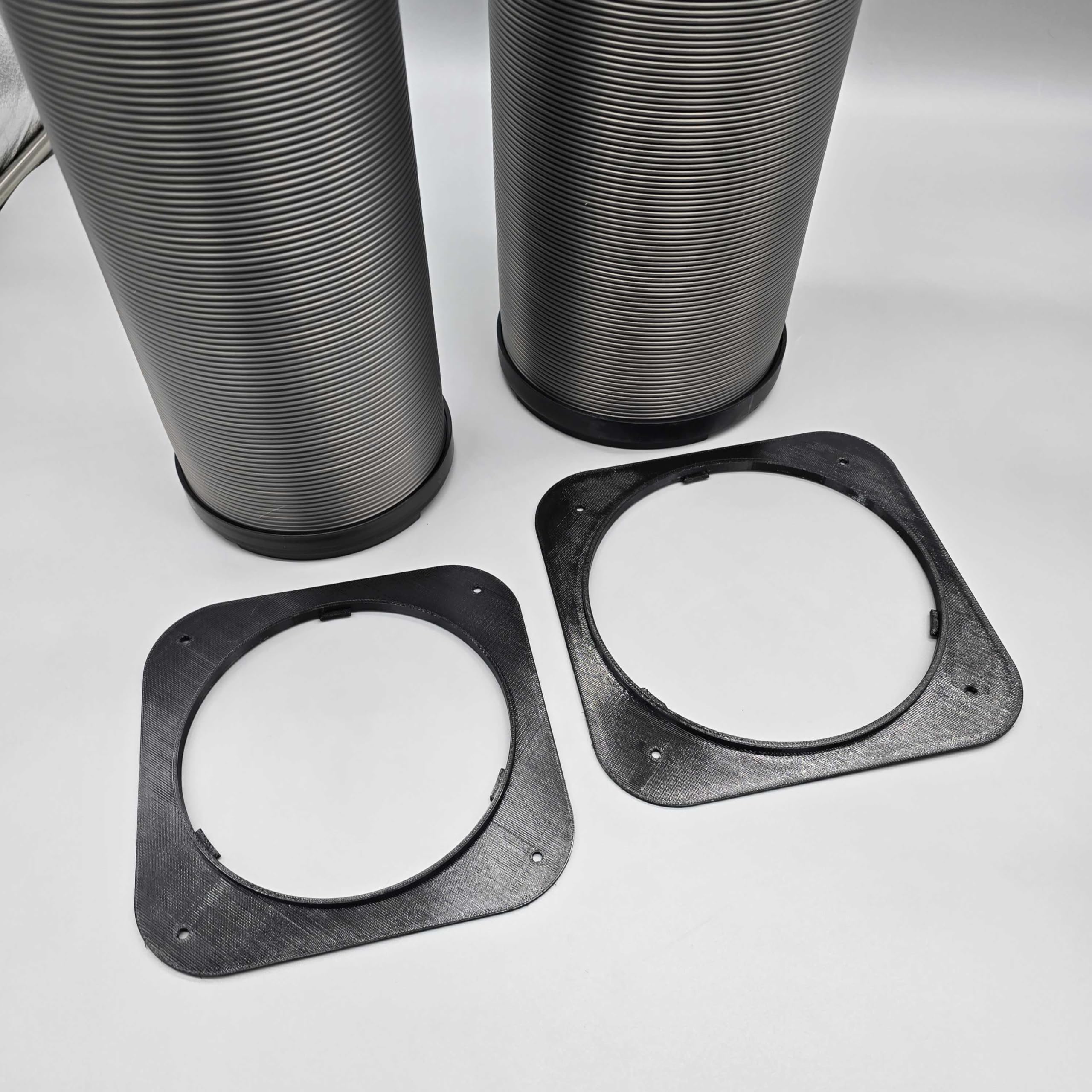Wall Plate Mount for EcoFlow Wave 2 & 3 Intake Exhaust Duct Hose (5" Without Filter)