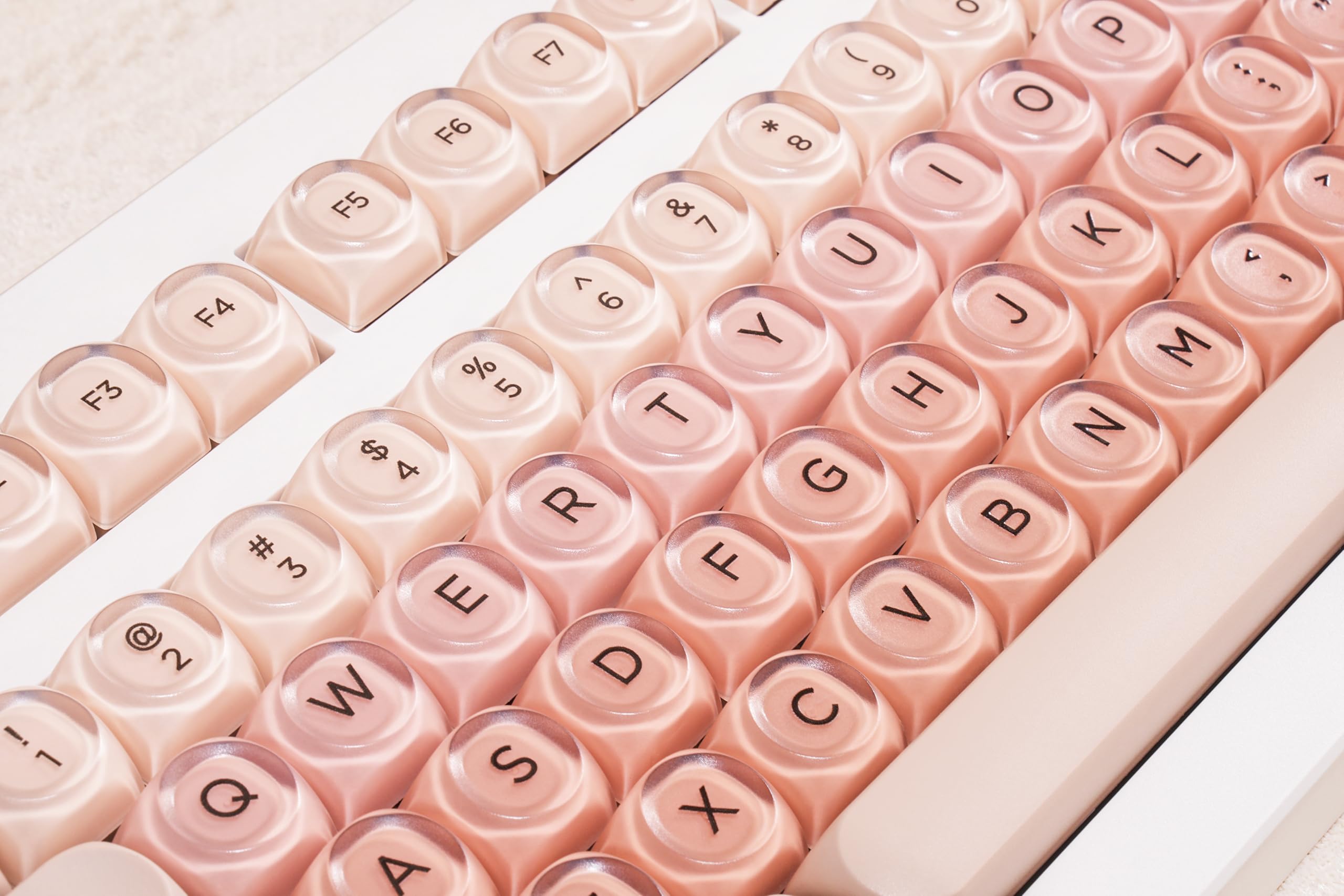 ZORNHER CG870 Foundation Mechanical Keyboard 80% Pink Creamy Wireless Gaming - Dettaglio