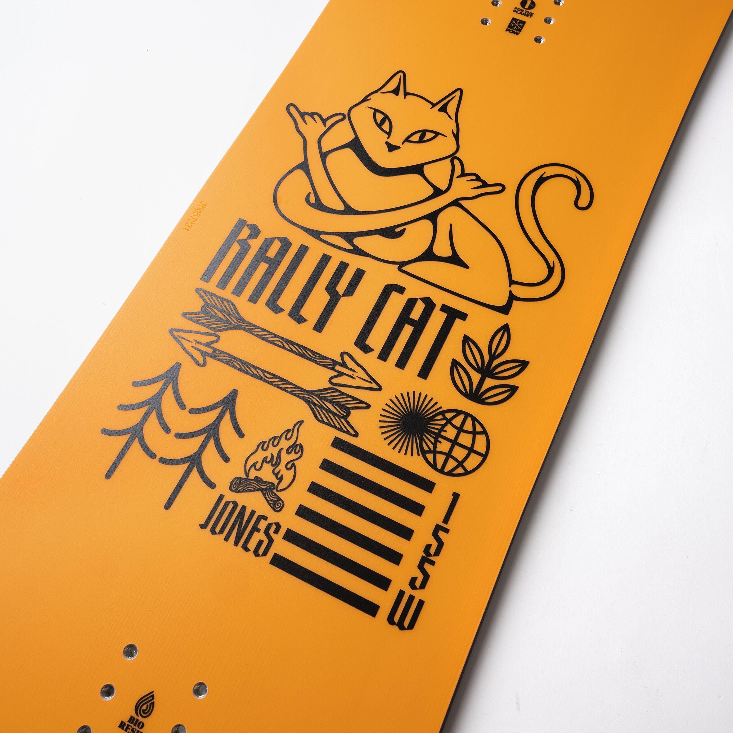 Jones Rally Cat Snowboard 156
