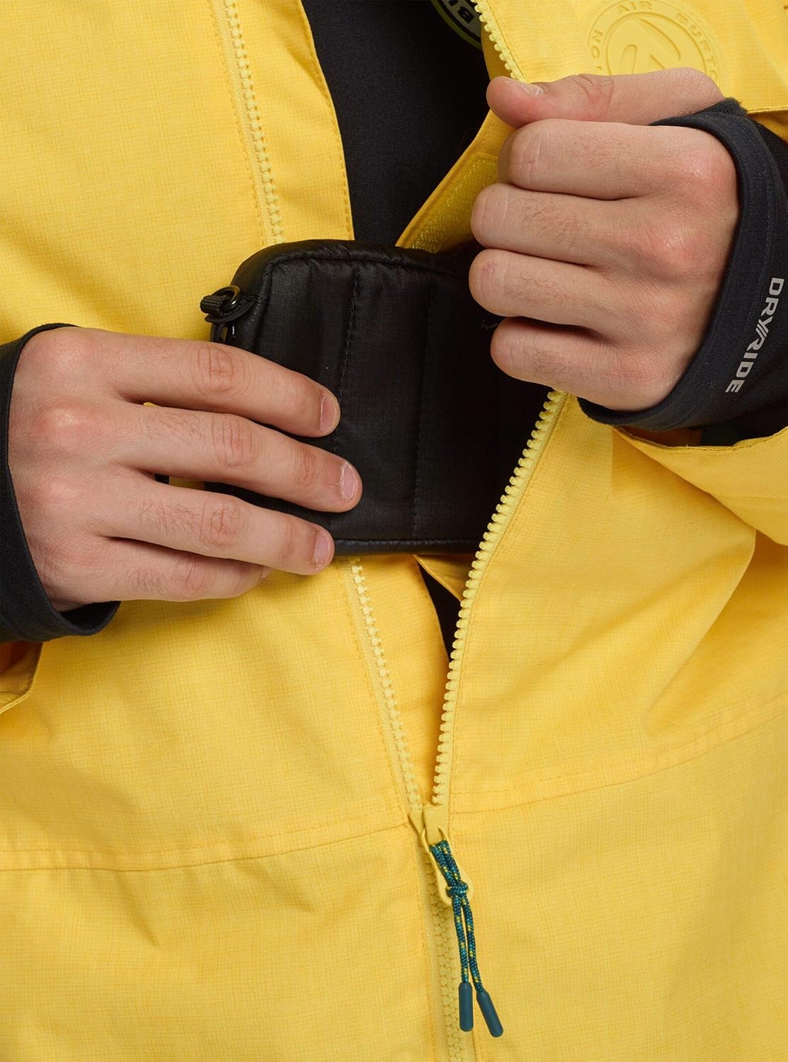 Burton Men's Hilltop Jacket Maize / Kelp XX-Small