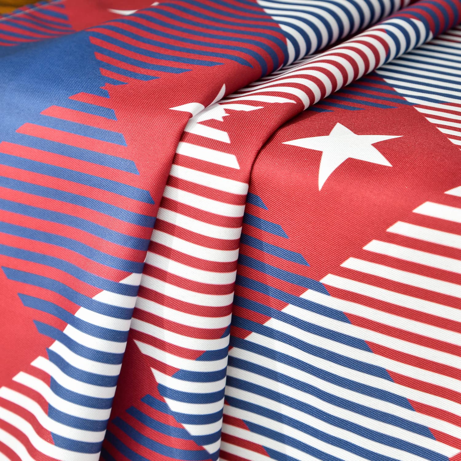 Independencia 4 De Julio Banderas Y Estrellas Americanas Con Espacio