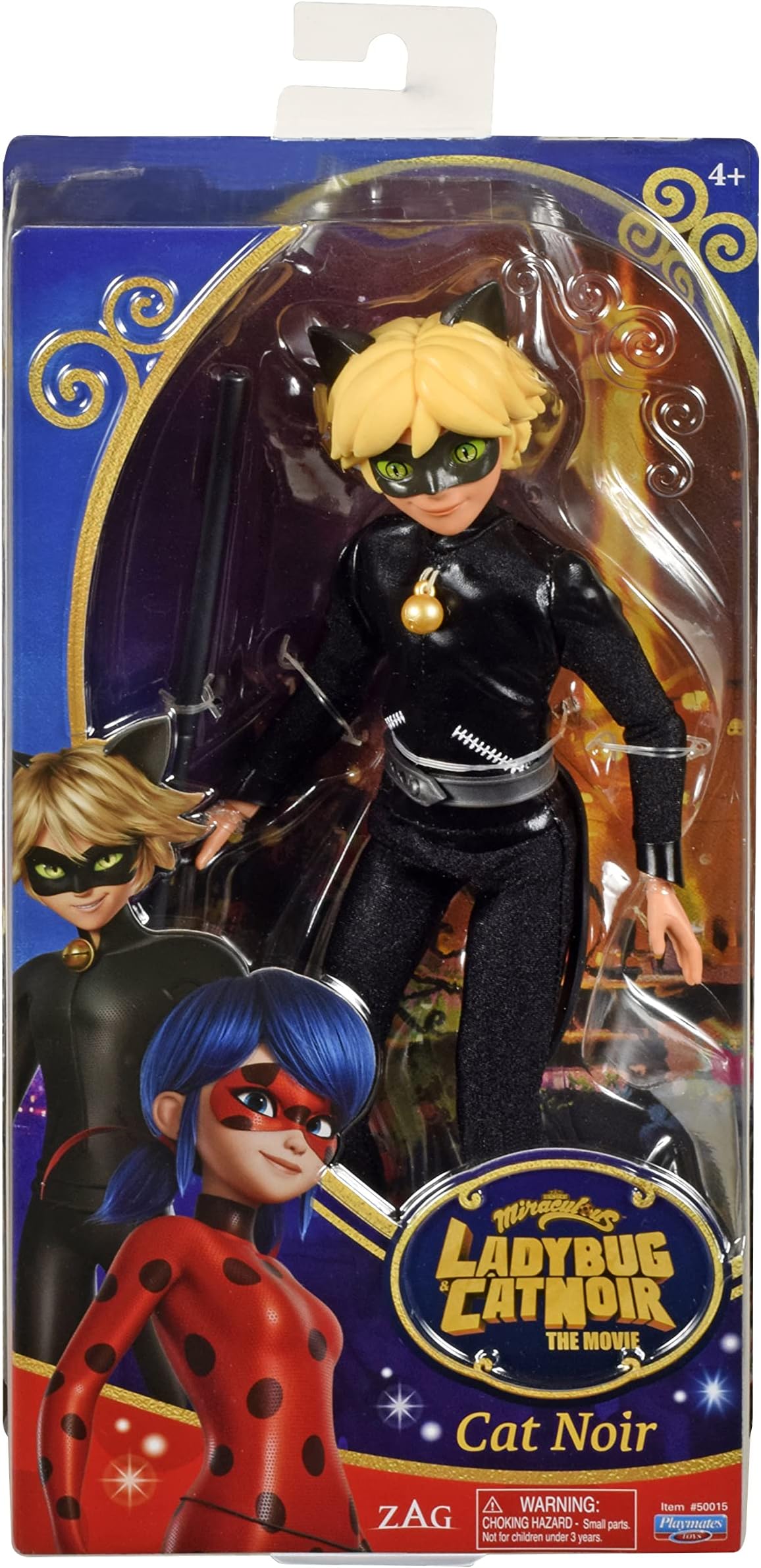 Bandai Miraculous Ladybug & Cat Noir The Movie 26cm CAT NOIR Fashion Doll