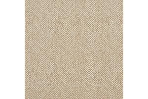 E731 Ivory Herringbone Textured Upholstery Herringbone Fabric by the Yard