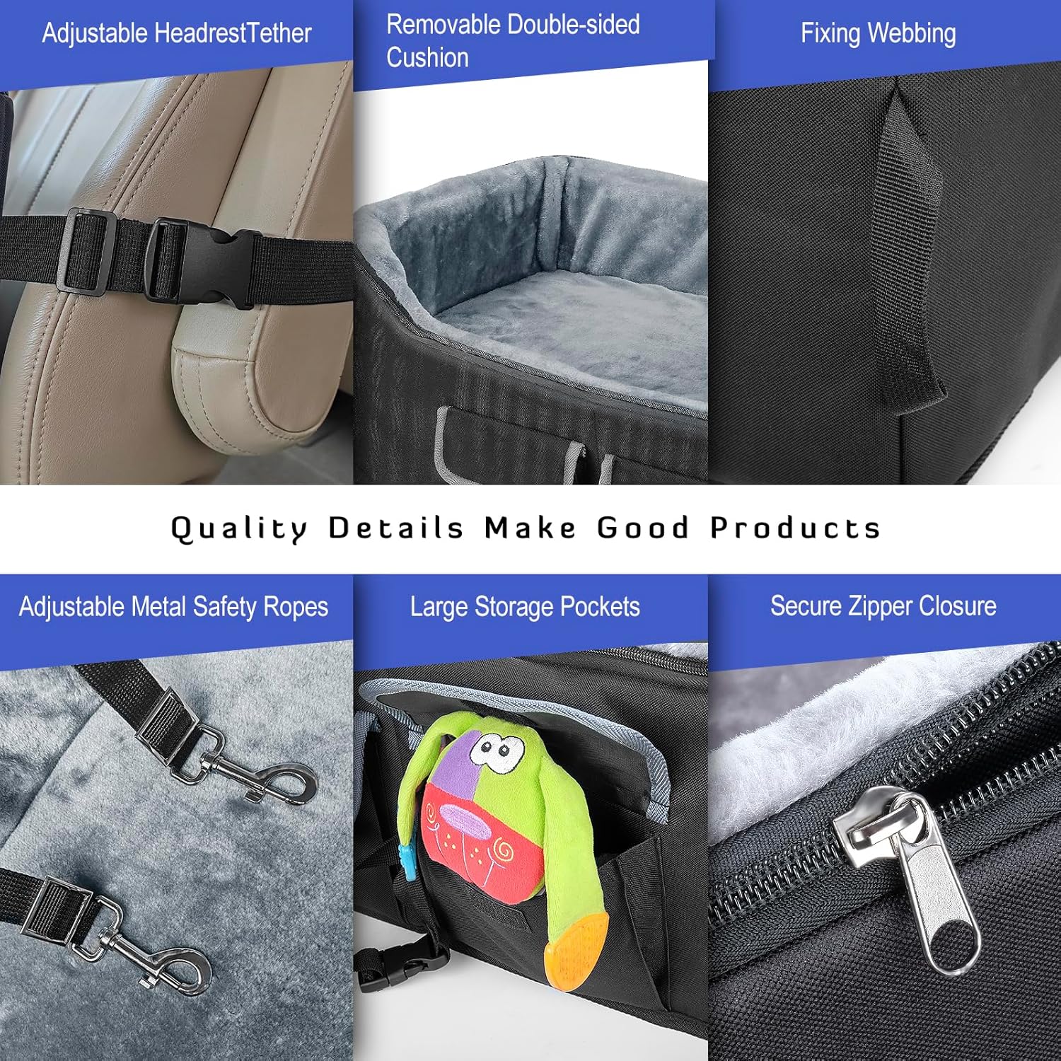 Travel Safe: The INFANZIA Dog Car Booster Seat Review