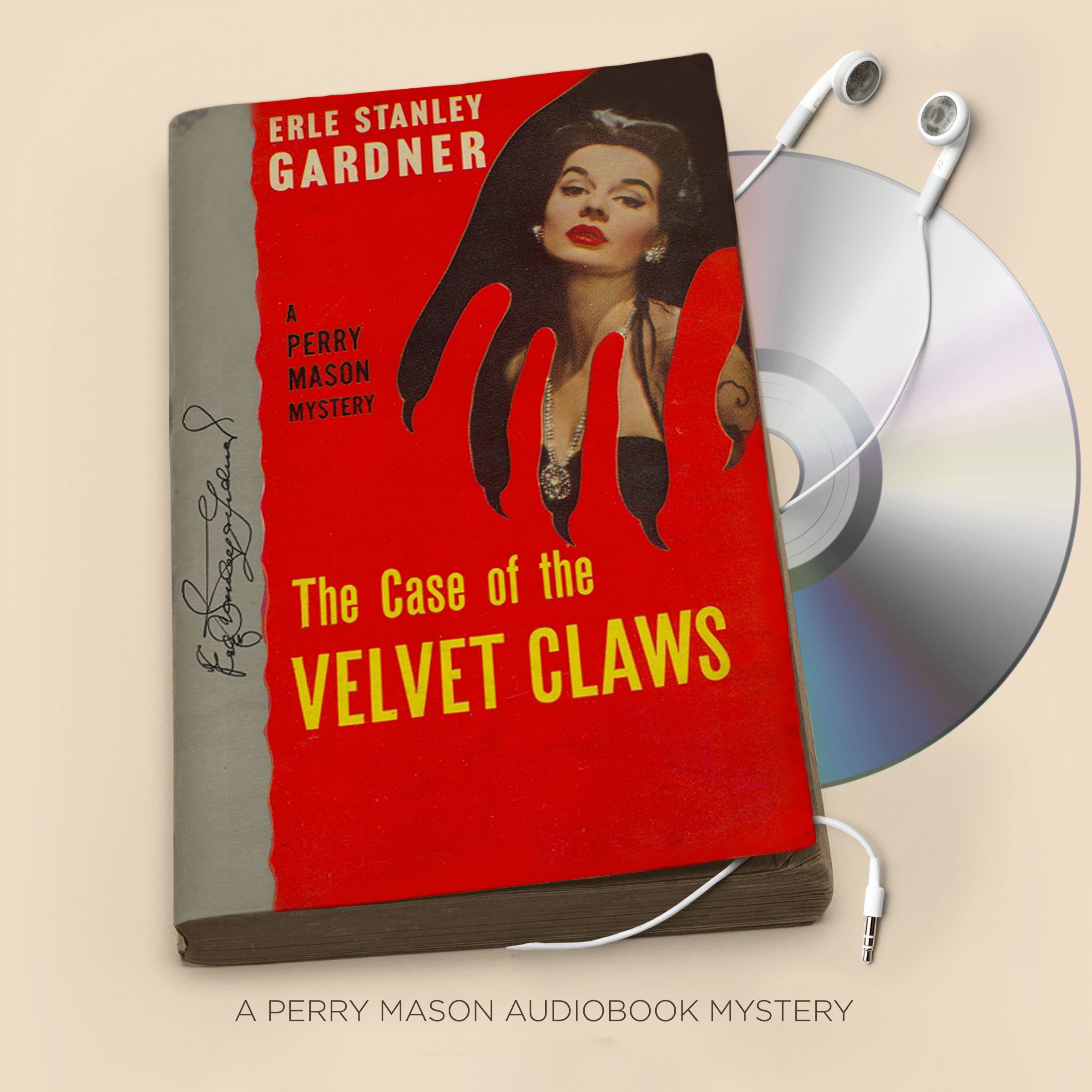 Cover art for The Case of the Velvet Claws