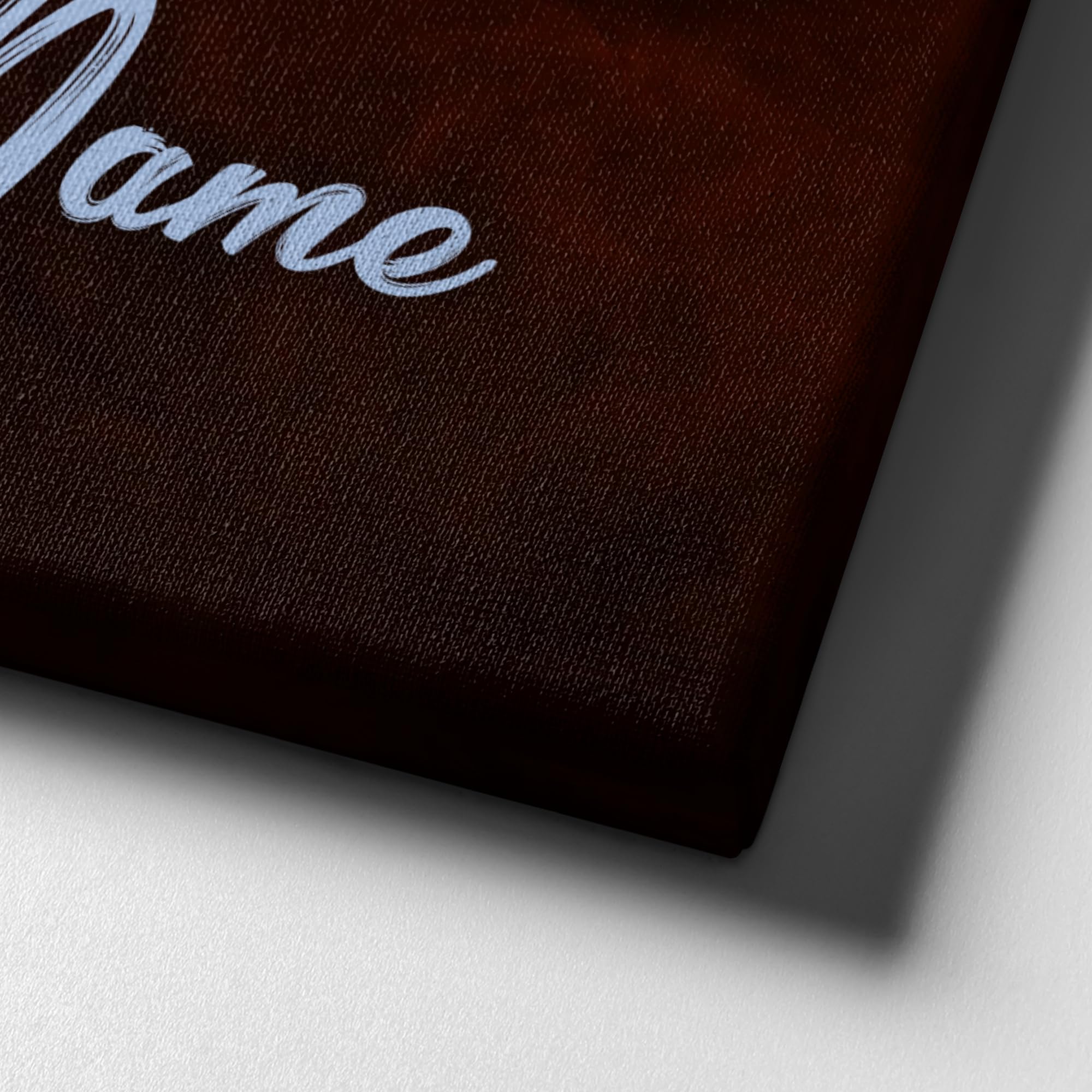 Liebesleinwand Personalisiertes Geschenk für Partner Geschenk Jahrestag, Verlobung, Hochzeitstag | Leinwandbild romantisch gestalten | Wir beide sind eins