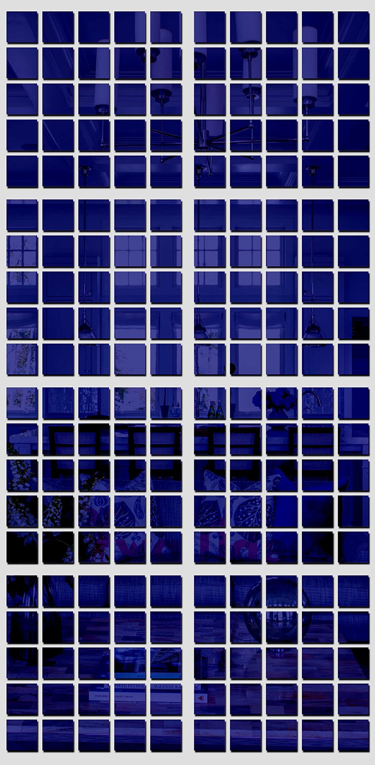 Wall1ders 200 Square (Each Piece Size 3 cm), Mirror Stickers for Wall, Acrylic Stickers, Wall Mirror Stickers, Wall Stickers for Bedroom, Hall, Home Offices (Blue) (B096MQ8TGK) Amazon Price History, Amazon Price Tracker