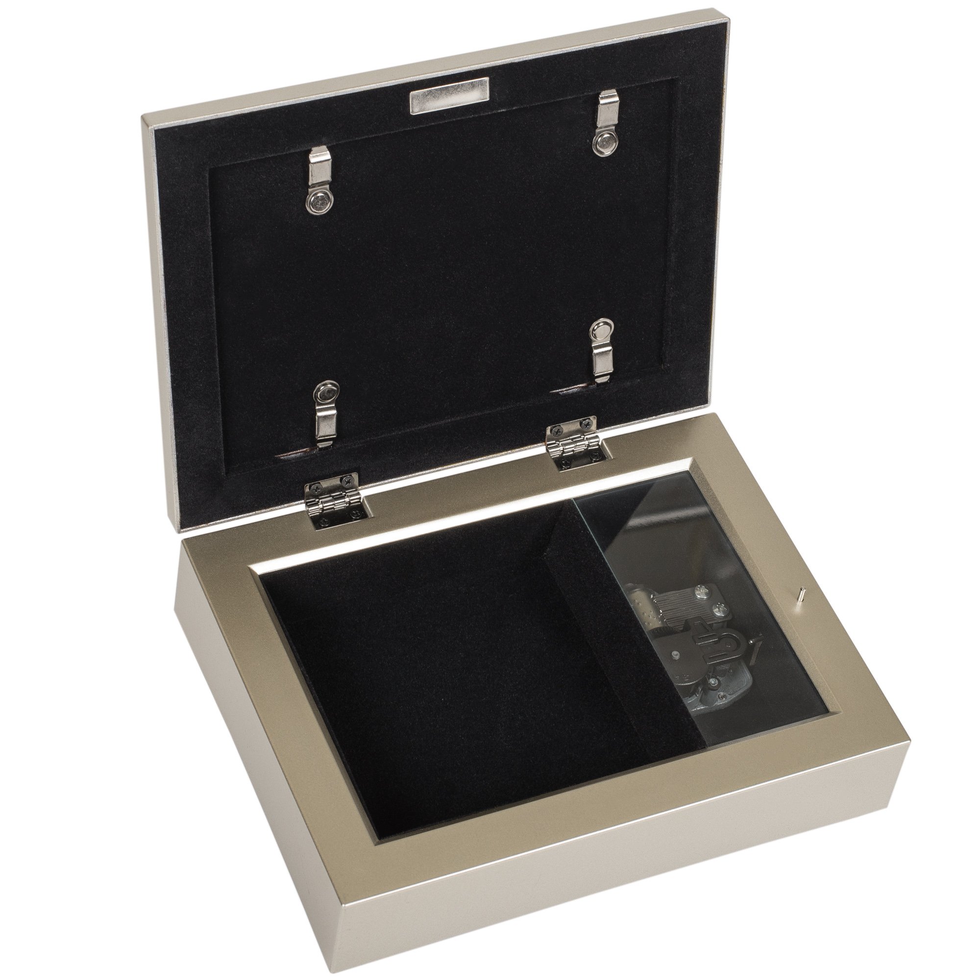 Dearest Enkelin Champagner Silber Cottage Garden Traditionelle Musik Box Light Up My Life