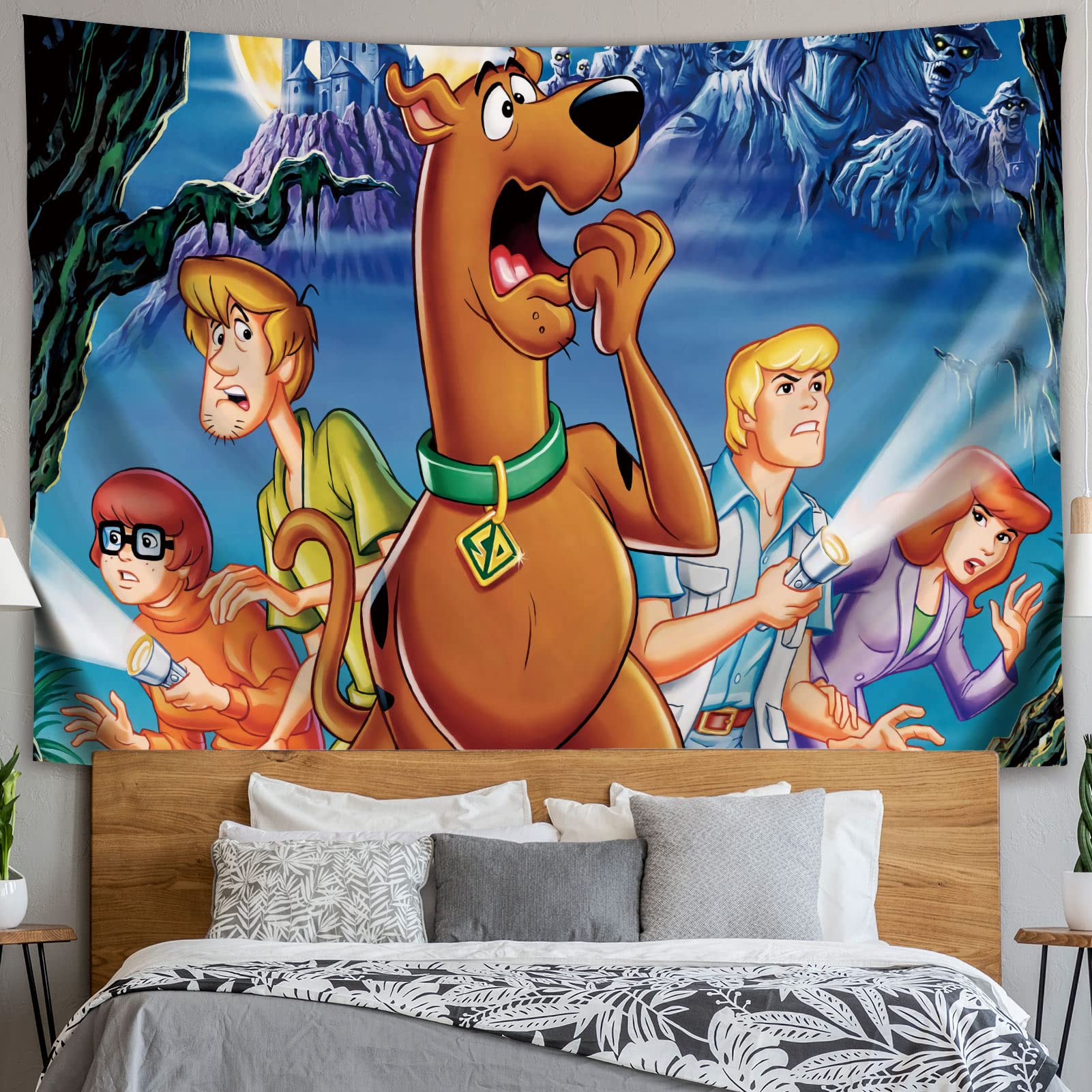 Scooby Doo Bedroom Accessories Scooby Doo To The Rescue Wall Decal