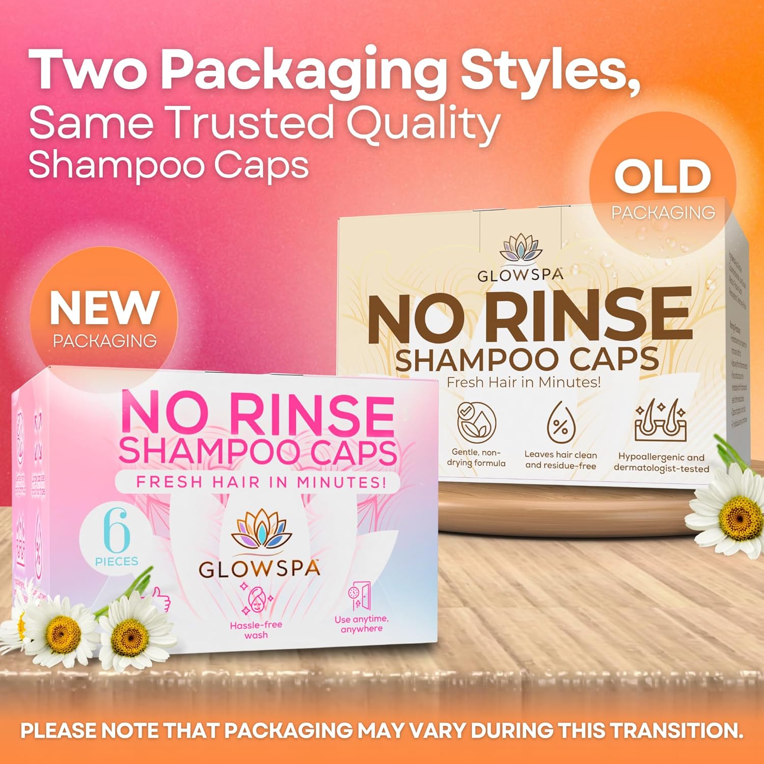 No Rinse Shampoo Caps (Pack of 6) – Rinse-Free Shower Cap for Elderly, Bedridden Patients, Travel, Hospital, or Camping – Waterless Hair Wash Solution - Image 9