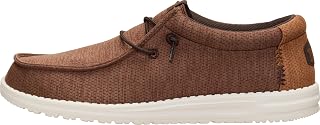 HEYDUDE Men's Wally Heathered Mix Slip On Loafer | Elastic Laces