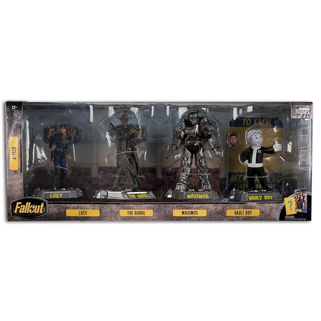 Foto 7 de 8 de McFarlane Fallout Lucy, Maximus, The Ghoul & Vault Boy - Juego de 4 Figuras (15,2 cm)