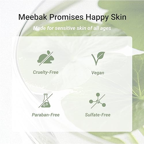Miniatura 9 de Meebak Suero coreano de vitamina C | Removedor de manchas oscuras iluminador | Calmante antienvejecimiento e ilumina la piel con centella asiática,