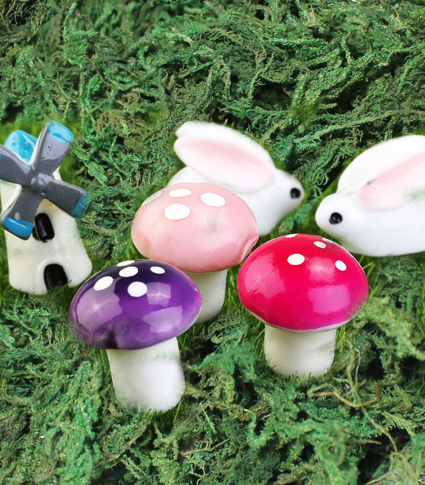 Musgo falso para plantas en maceta, musgo artificial para plantas falsas, musgo sintético para macetas, musgo decorativo para manualidades y decoración del hogar
