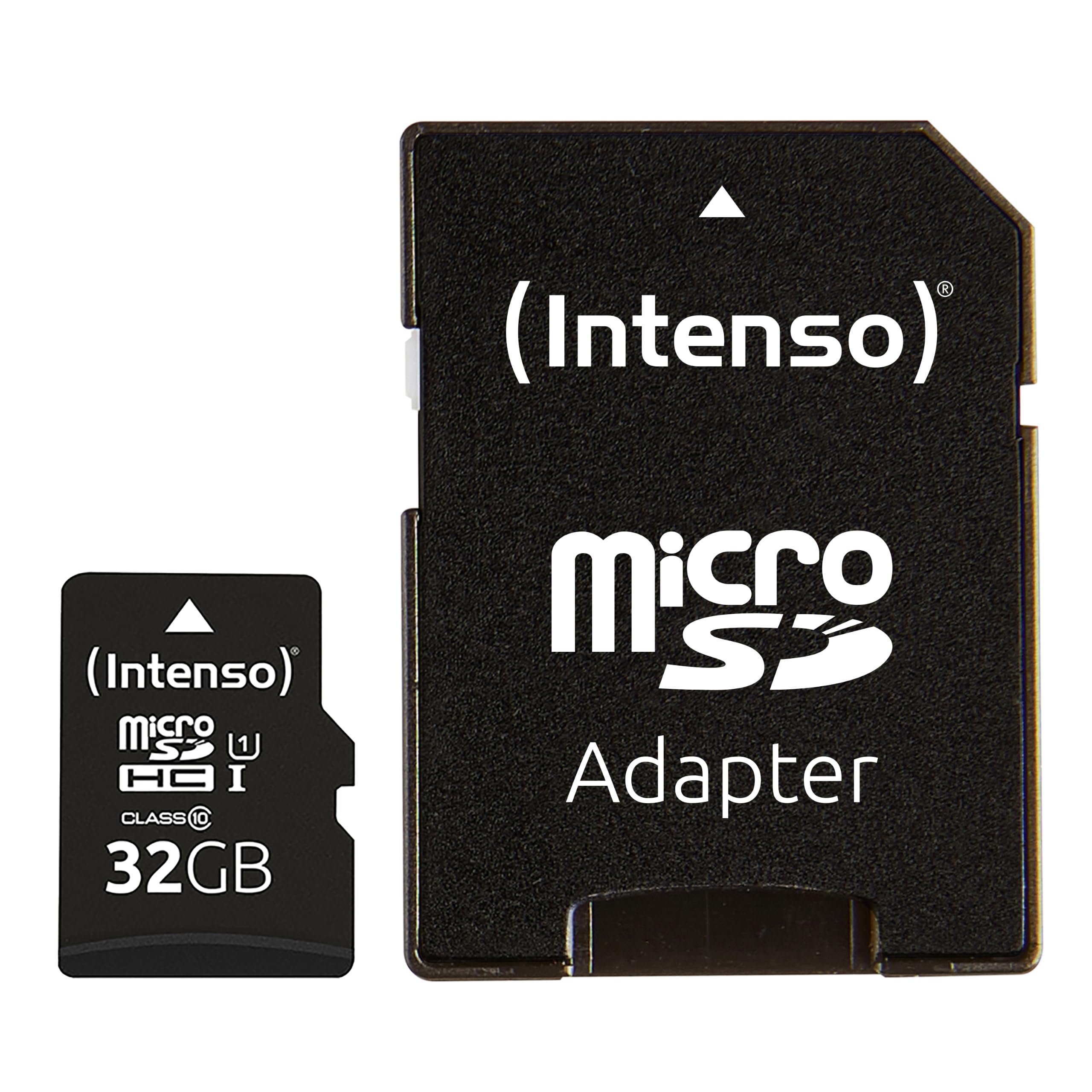 Intenso Premium MicroSDHC 32 GB Class 10 UHS-I Scheda di Memoria con Adattatore SD