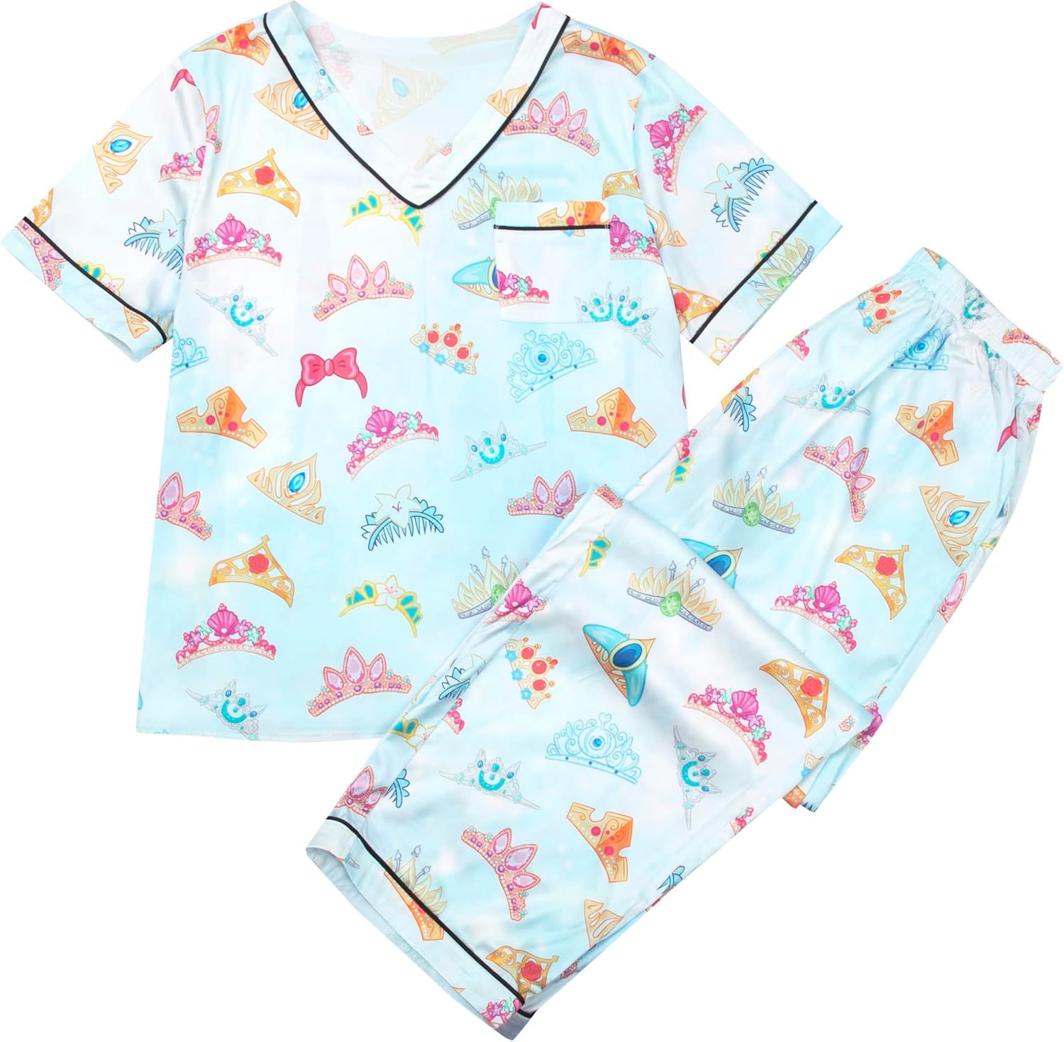 DUTUT Magical Pajamas for Women Magic Kingdom Pj sets Family Vacation Outfits Cute Graphic 2 Piece Lounge Sets - Image 5