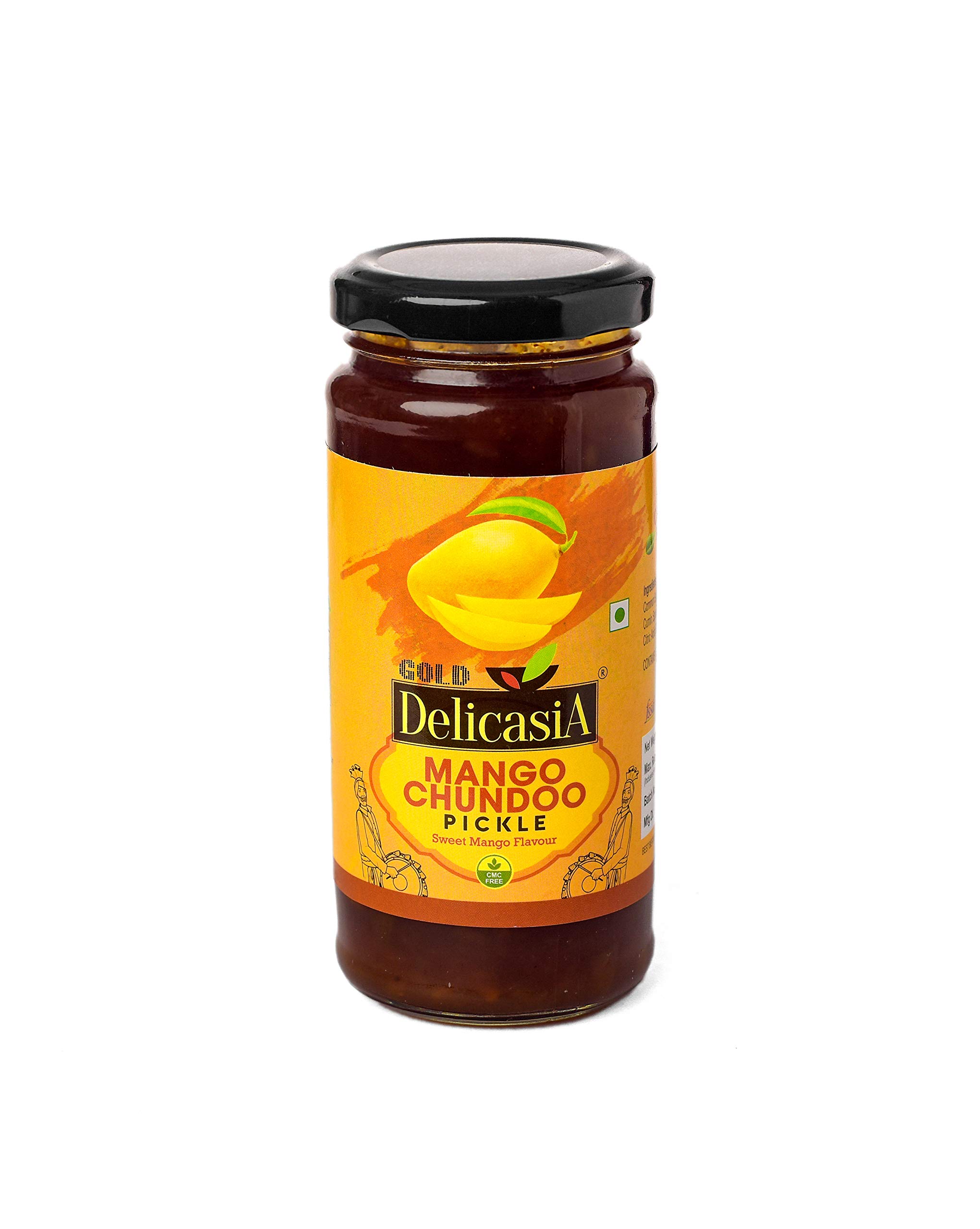 See full amazon price history chart for DELICASIA Gold Mango CHUNDOO Pickle 250 gm Brand of SRs. Indian Flavor. NO Artificial Color and Flavors. Gluten Free. 77 Years of Trust DELICASIA Gold Mango CHUNDOO Pickle 250 gm Brand of SRs. Indian Flavor. NO Artificial Color and Flavors. Gluten Free. 77 Years of Trust (B08MC98S97) Amazon Price History, Amazon Price Tracker