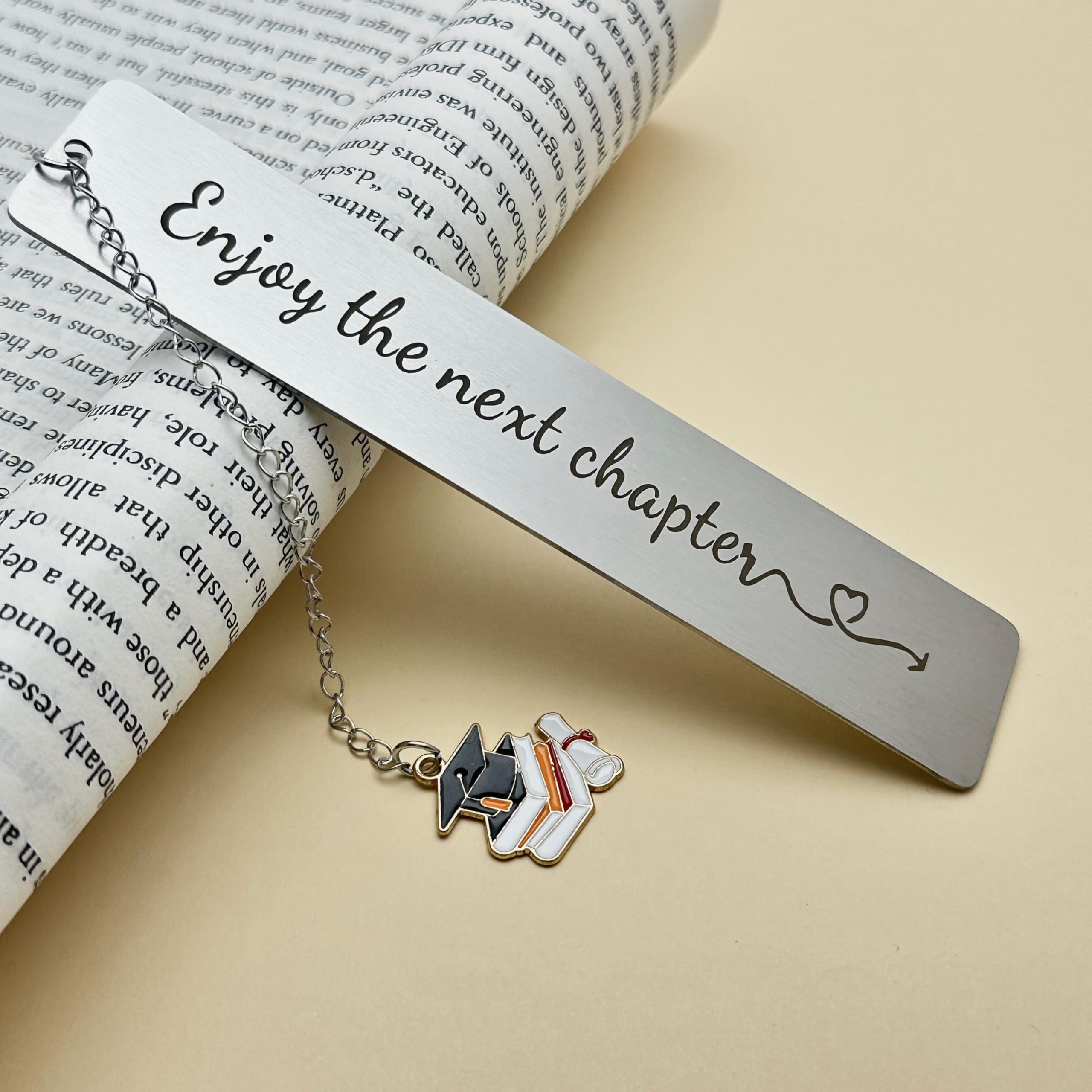 2026 Graduation Gifts Enjoy the Next Chapter Senior Gift Bookmarks for Him Her Inspirational Grad Gifts Students Gifts for High Middle Medical Nurse School Christmas