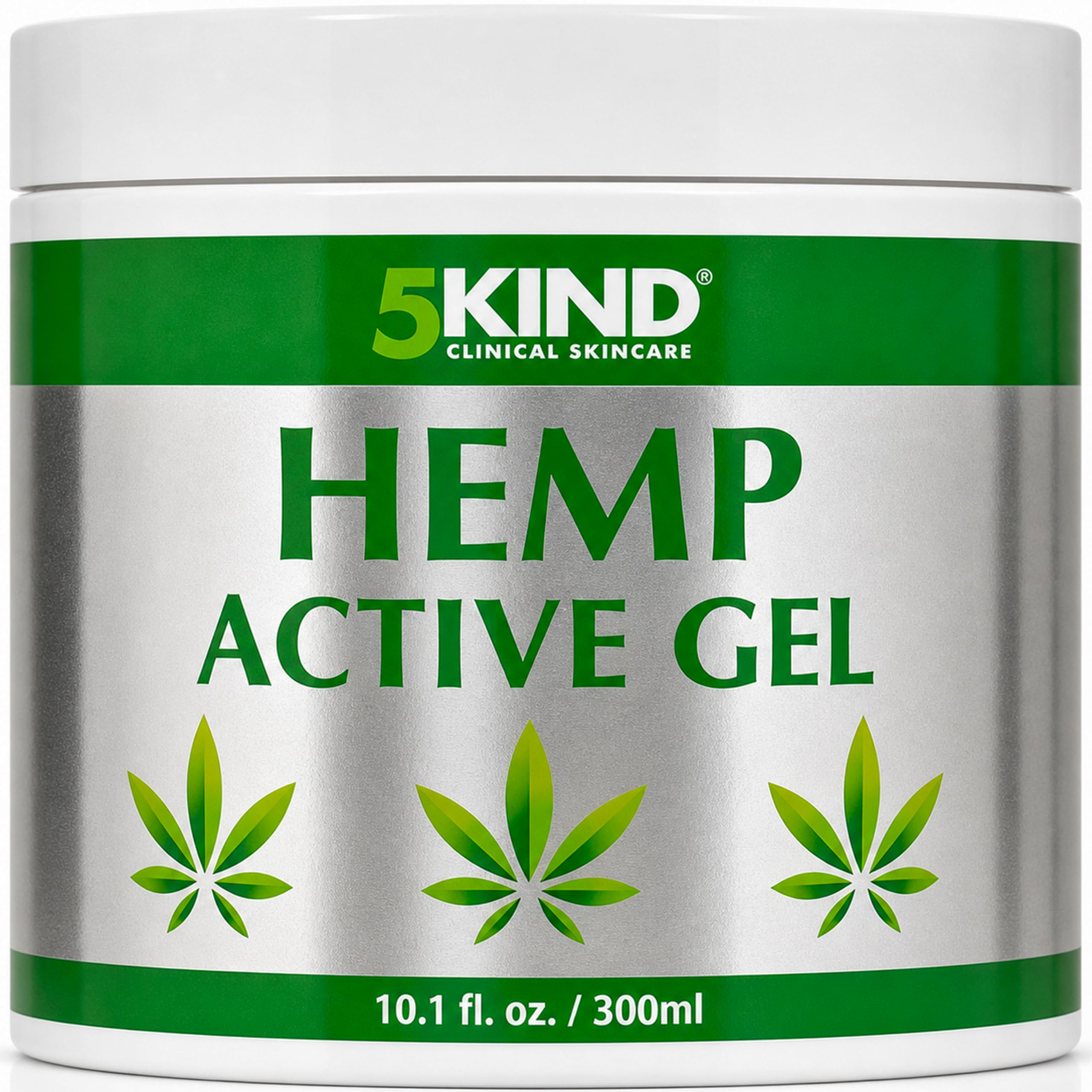 5Kind Hanf Aktivgel - 300ml - Natürliche Inhaltsstoffe - Für alle Hauttypen