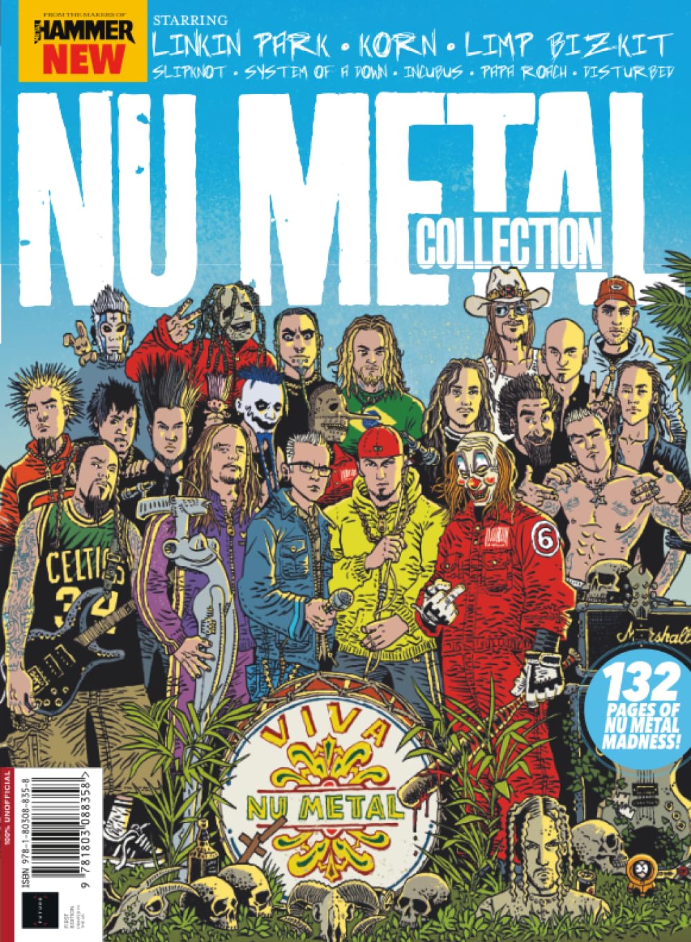 NU METAL COLLECTION from METAL HAMMER Linkin Park KORN Slipknot INCUBUS @ AS NEW