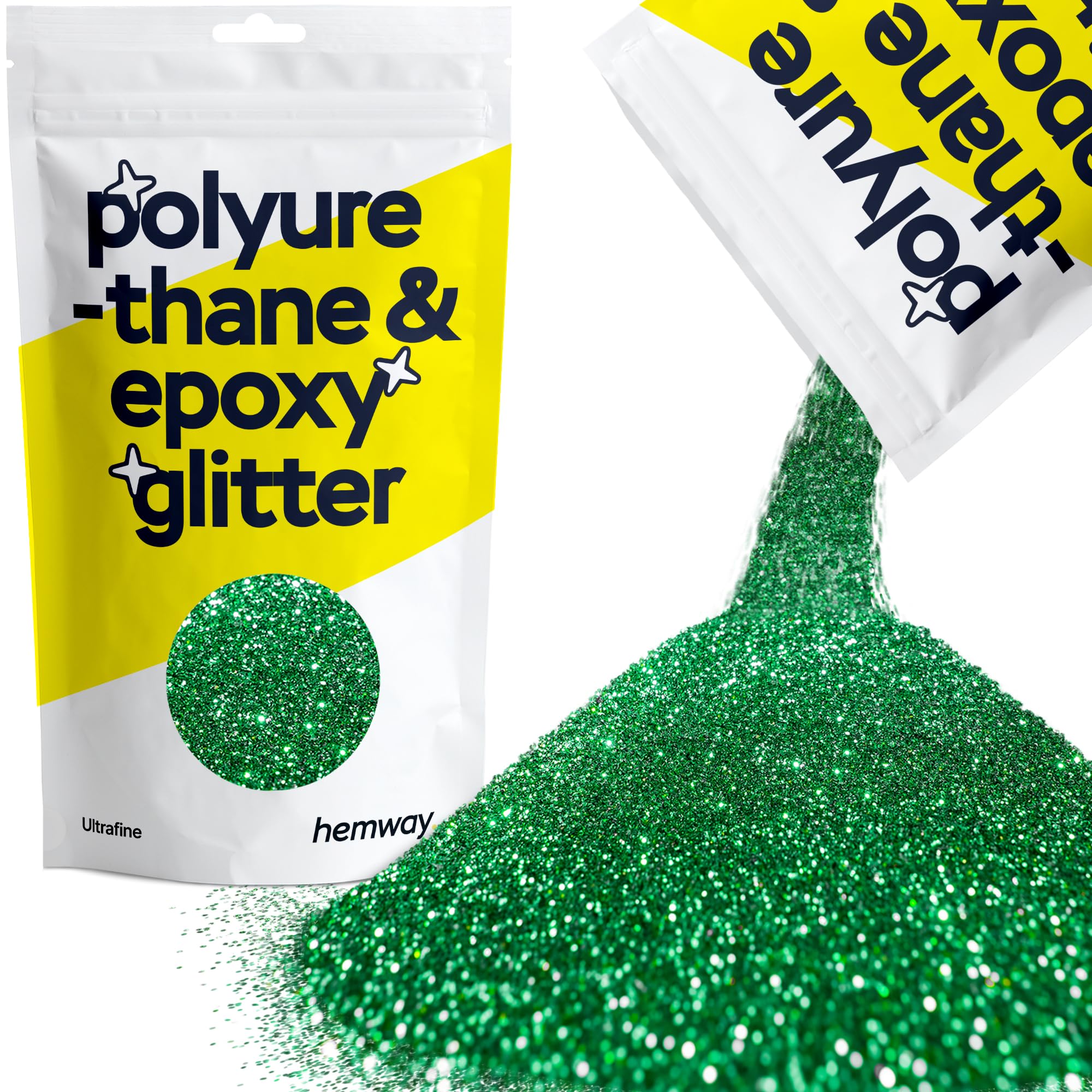 Hemway Resin Glitter Bronze Brown 100g Super Chunky | Polyurethane & Epoxy Glitter for Resin Crafts, Tumblers, Coasters, Floor & Table Art — view 199