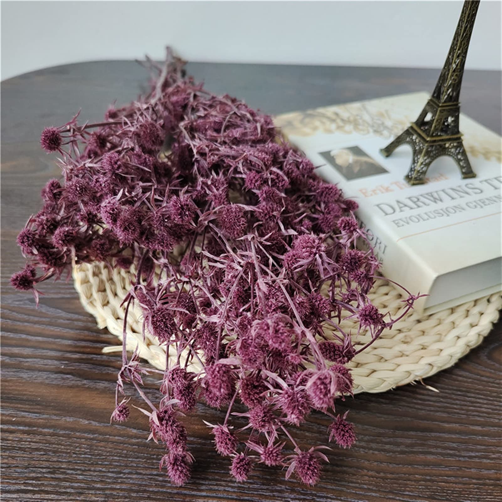 Flores secas Artificiales Conservado San Valentín frutal seco Verdadero Amor Natural Fruta Ramo Fiesta casa Mesa decoración eterna Vida Flores Bonita Planta Aplicable a Varios escenarios.
