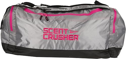 Scent Crusher Halo Series - Bolsa de equipo de caza rosa para mujer, elimina olores antes y después de la caza, elimina rápidamente los olores,