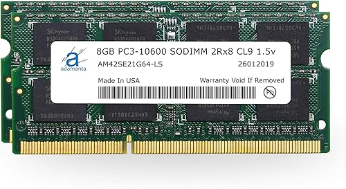 Adamanta Actualización de memoria de 16 GB (2 x 8 GB) compatible con Apple mediados de 2010, principios de 2011, mediados de 2011, finales de 2011