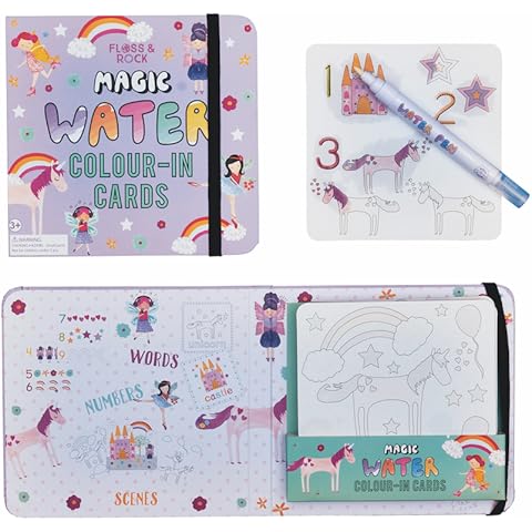 Floss & Rock, Magic Water Cards, Fairy Unicorn (38P3417) Cover