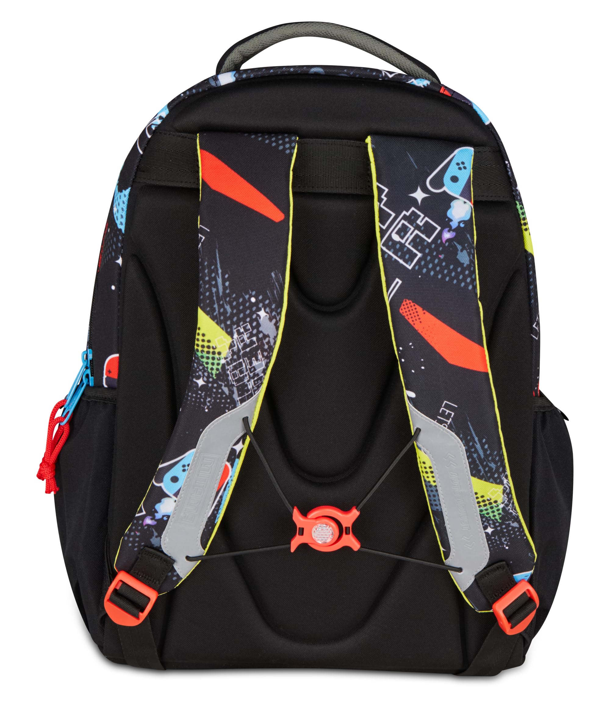 Mitama Zaino Scuola Elementare New Plus SmartPlay, Extra Capienza, Bambini e Bambine, Tasca Porta Borraccia, Schienale Imbottito, rosa