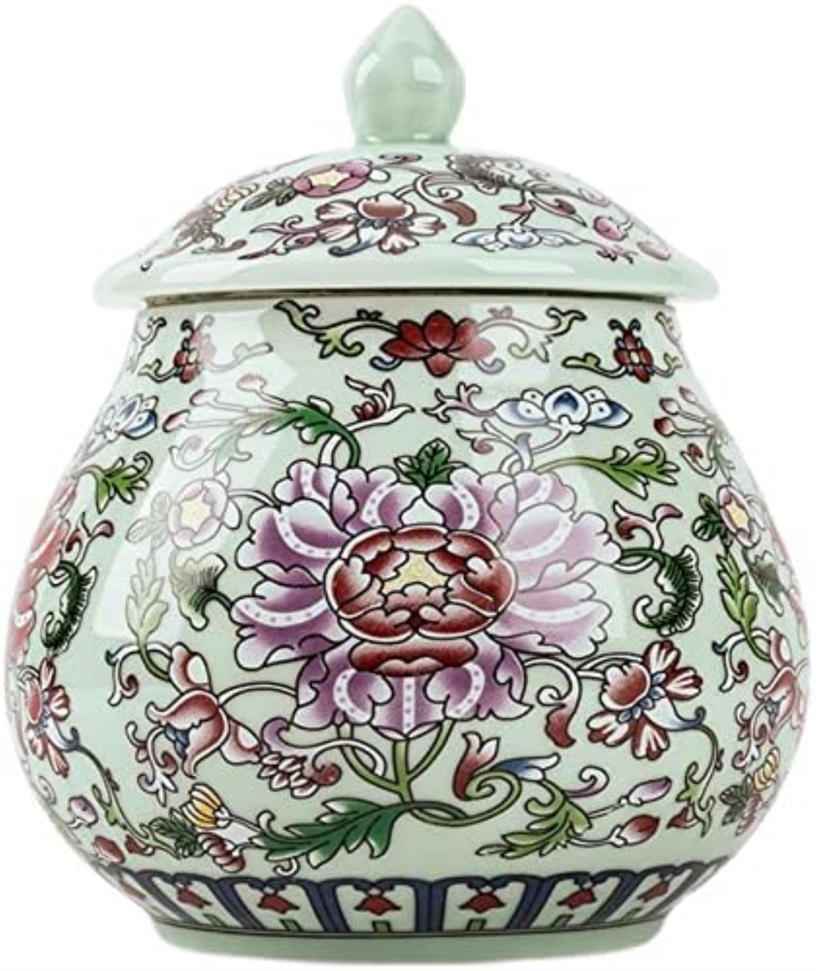 Barattoli in Ceramica di Latta per Il tè, Barattolo per Il tè, Barattoli per la conservazione in Stile Cinese, Piccoli barattoli di Zenzero Contenitore