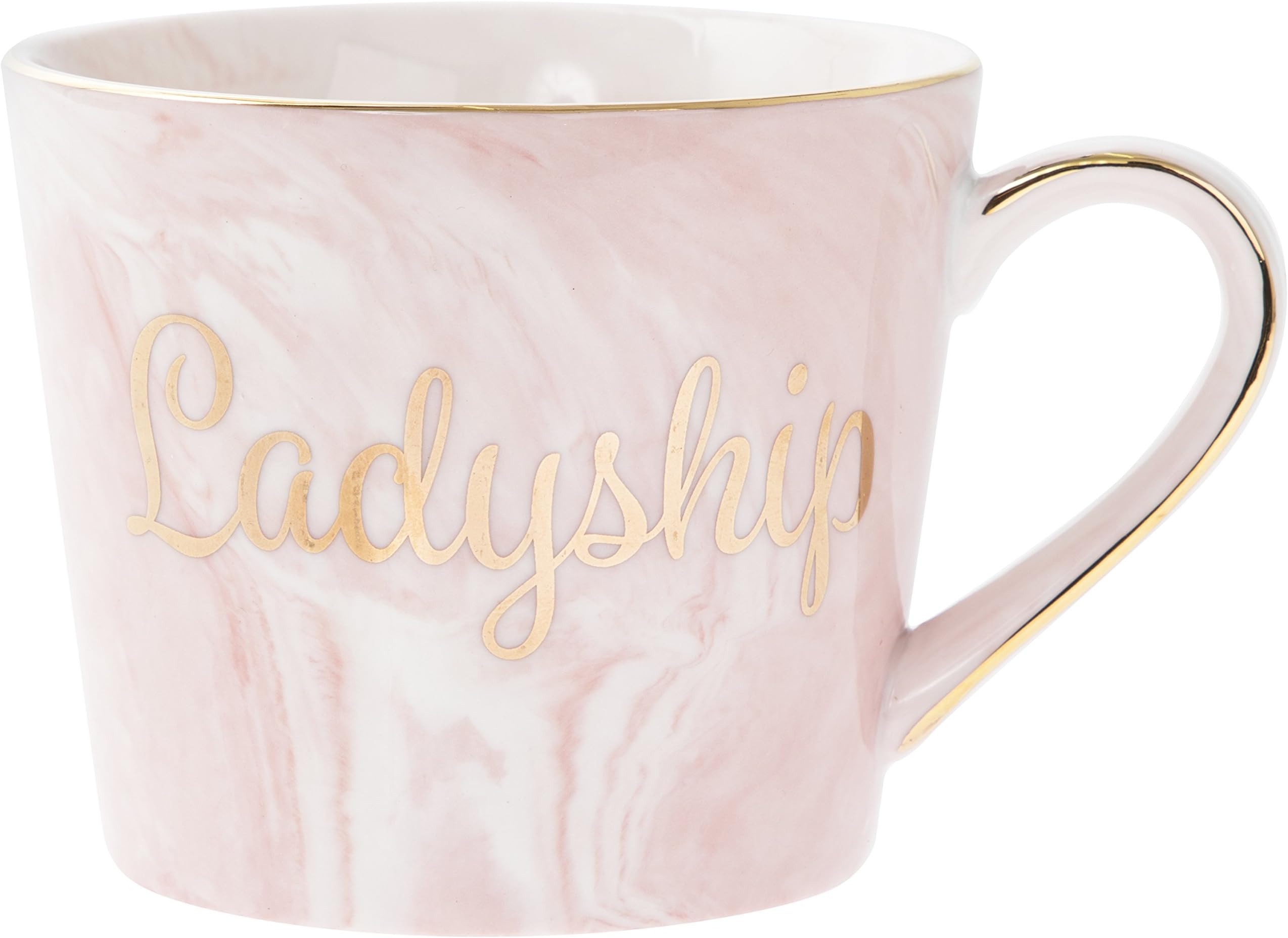 Leonardo Marble & Gold Ladyship Mug by Lesser and Pavey