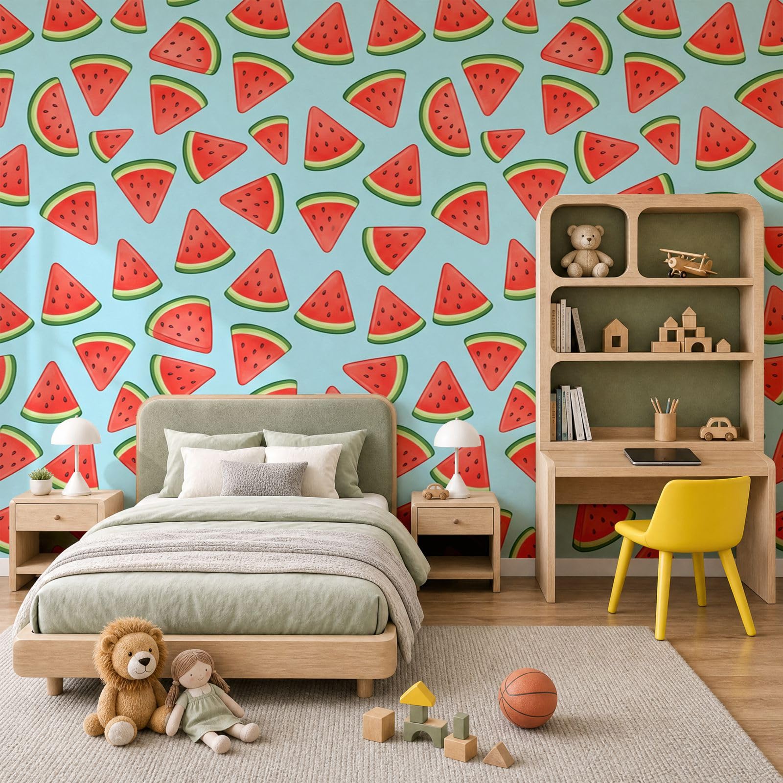 Papier peint panoramique été fruits pour créer une ambiance vitaminée dans votre cuisine