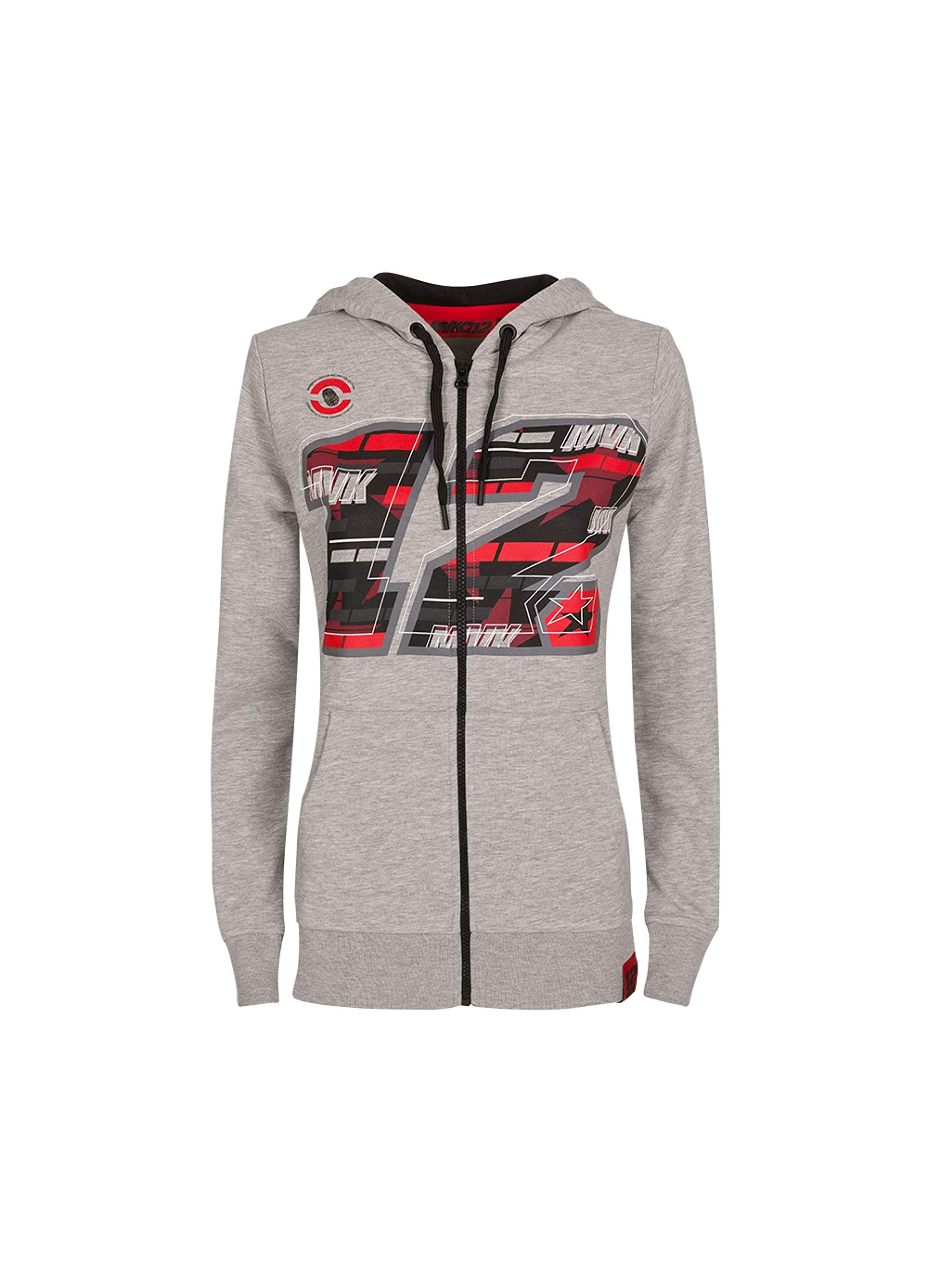 TOP RACERS top riders official collections Felpa 12 Vinales,Donna,XS,Mel. Grigio